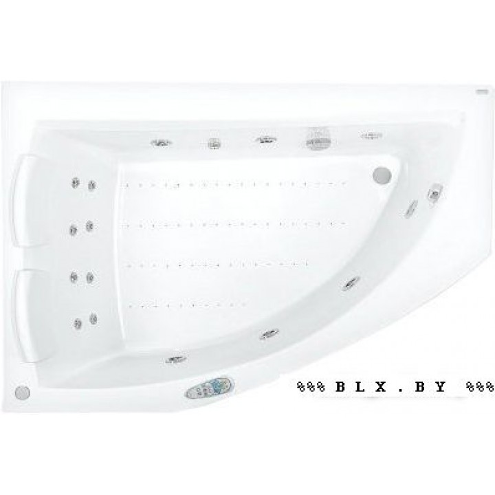 Ванна Poolspa Aquamarina 175x100 L Titanium PHAI310STTC0000