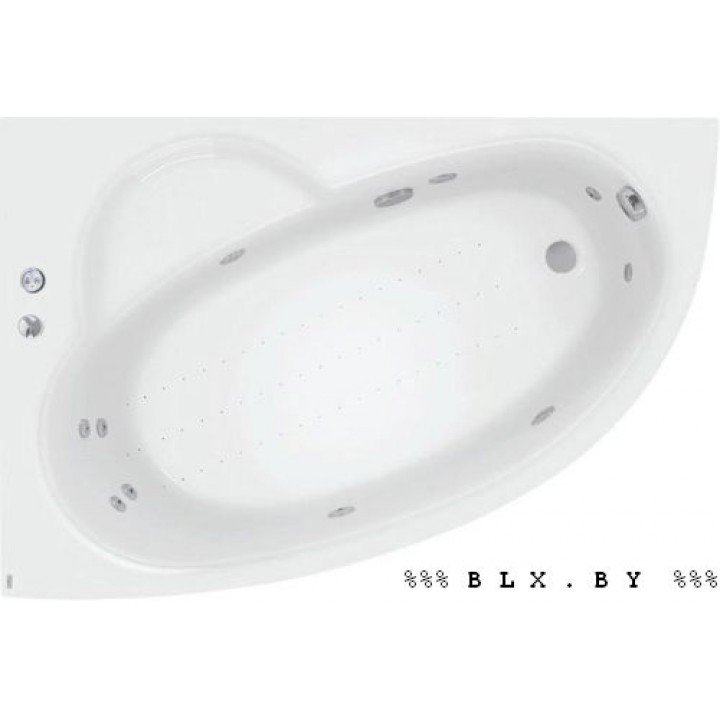 Ванна Poolspa Klio Asym 150x100 L Economy 2 PHAC210SO2C0000